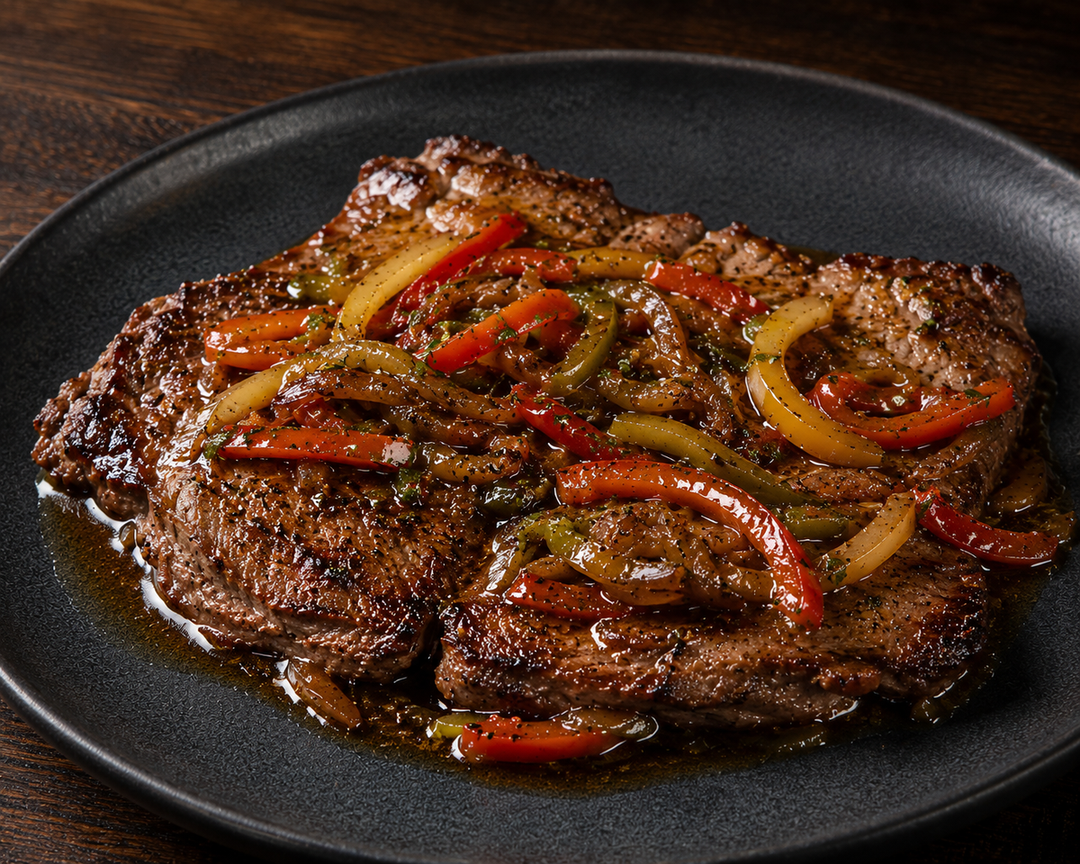 Butterfly Filet Mignon with Sherry