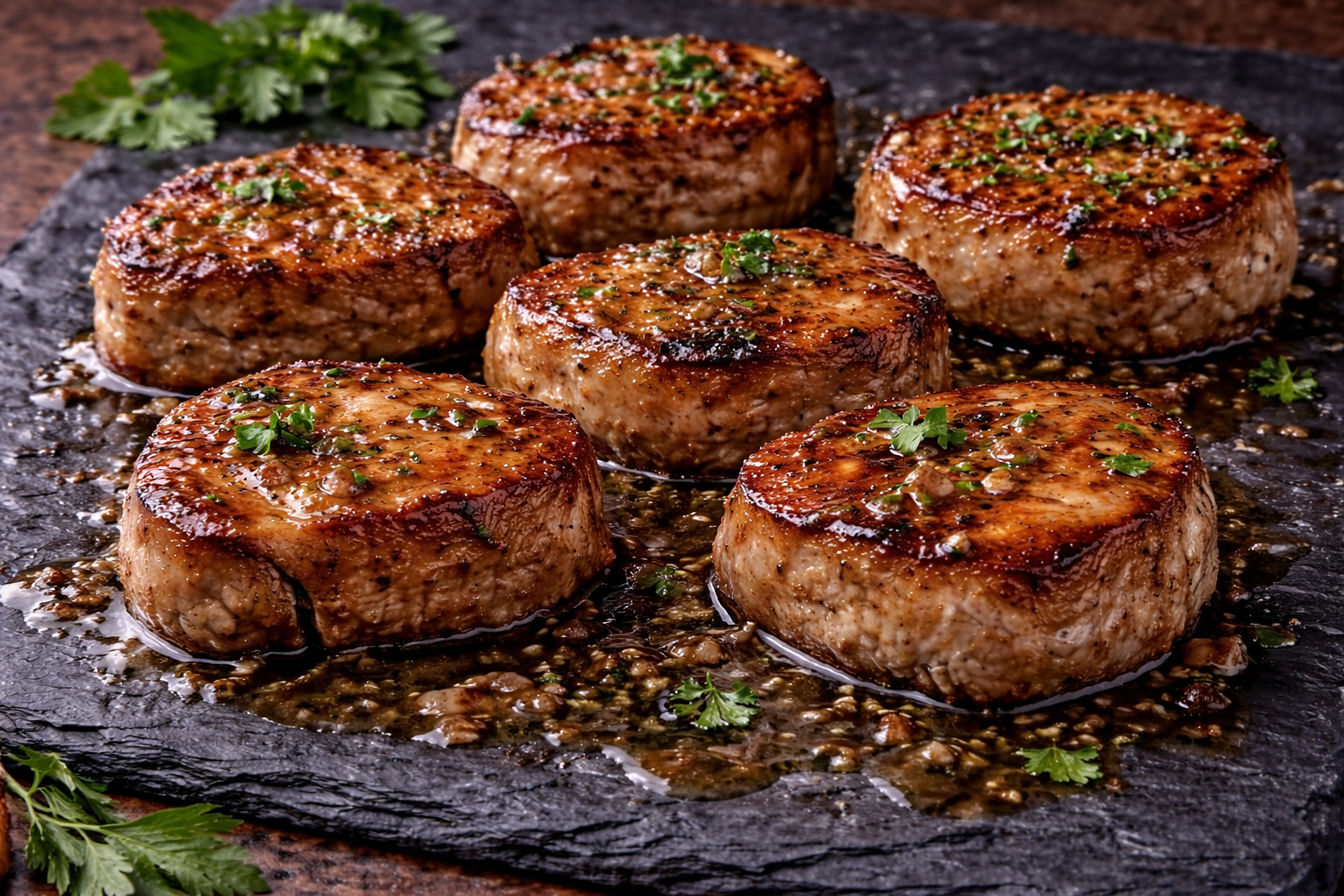 Sauté of Pork Medallions