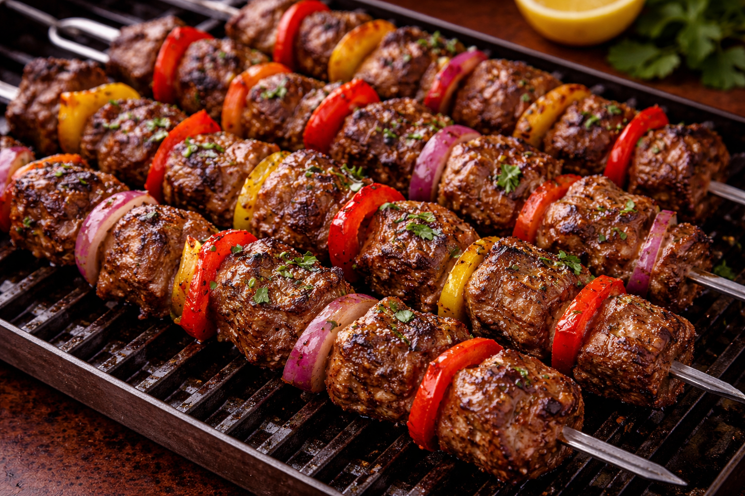 South India-Style Lamb Kabobs