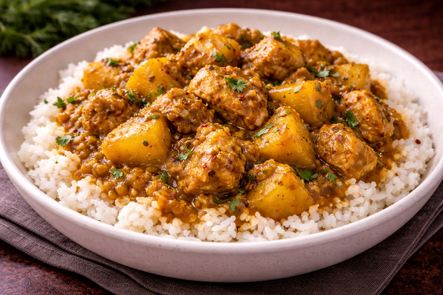 Chicken Curry with Potatoes