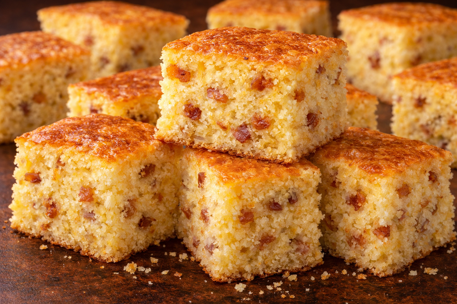Hickory Bacon Cornbread