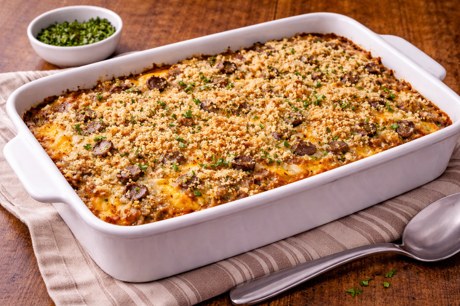 Egg and Sausage Casserole