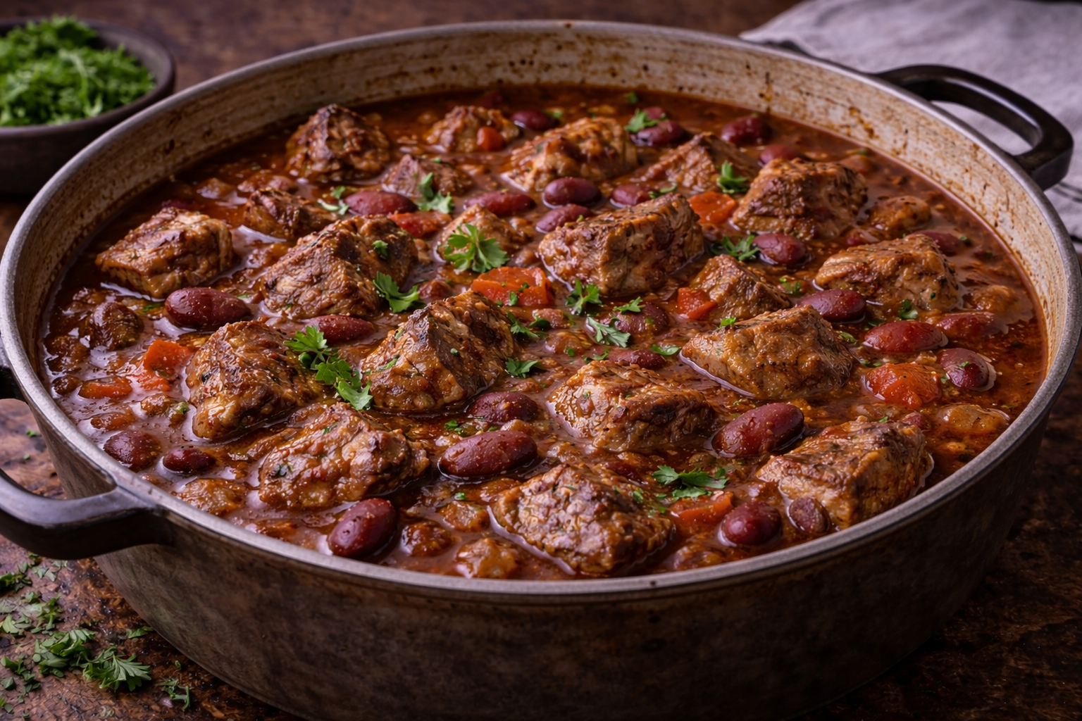 Lamb and Kidney Bean Stew