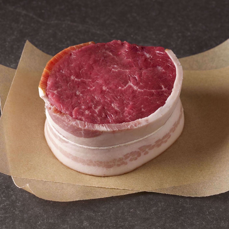 Bacon-Wrapped Wagyu Tenderloin Steak