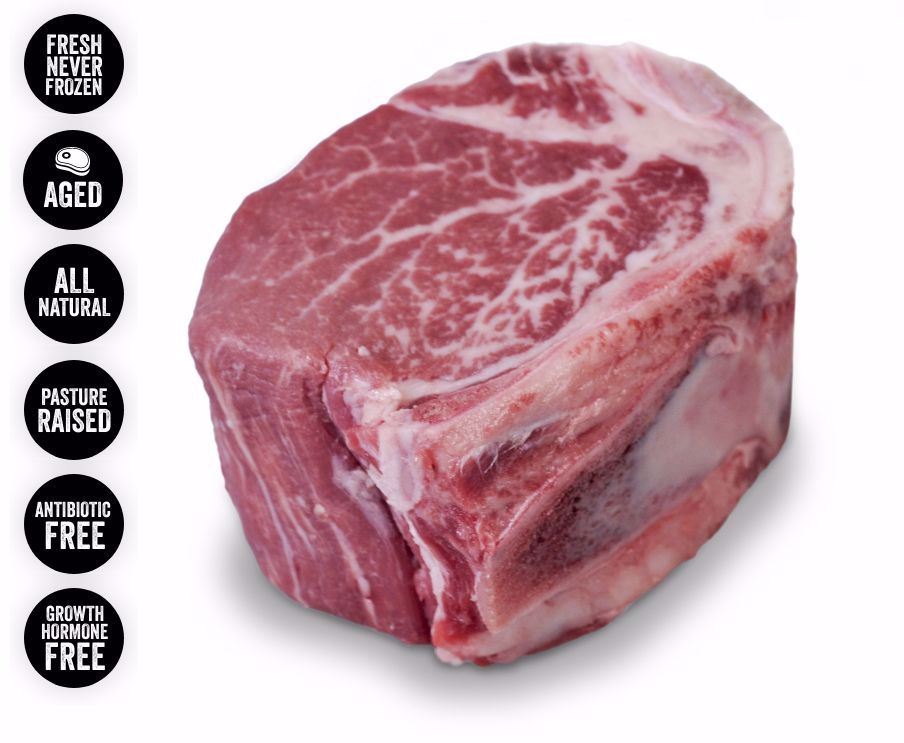 All-Natural USDA Prime Aged Bone-In Filet Mignon
