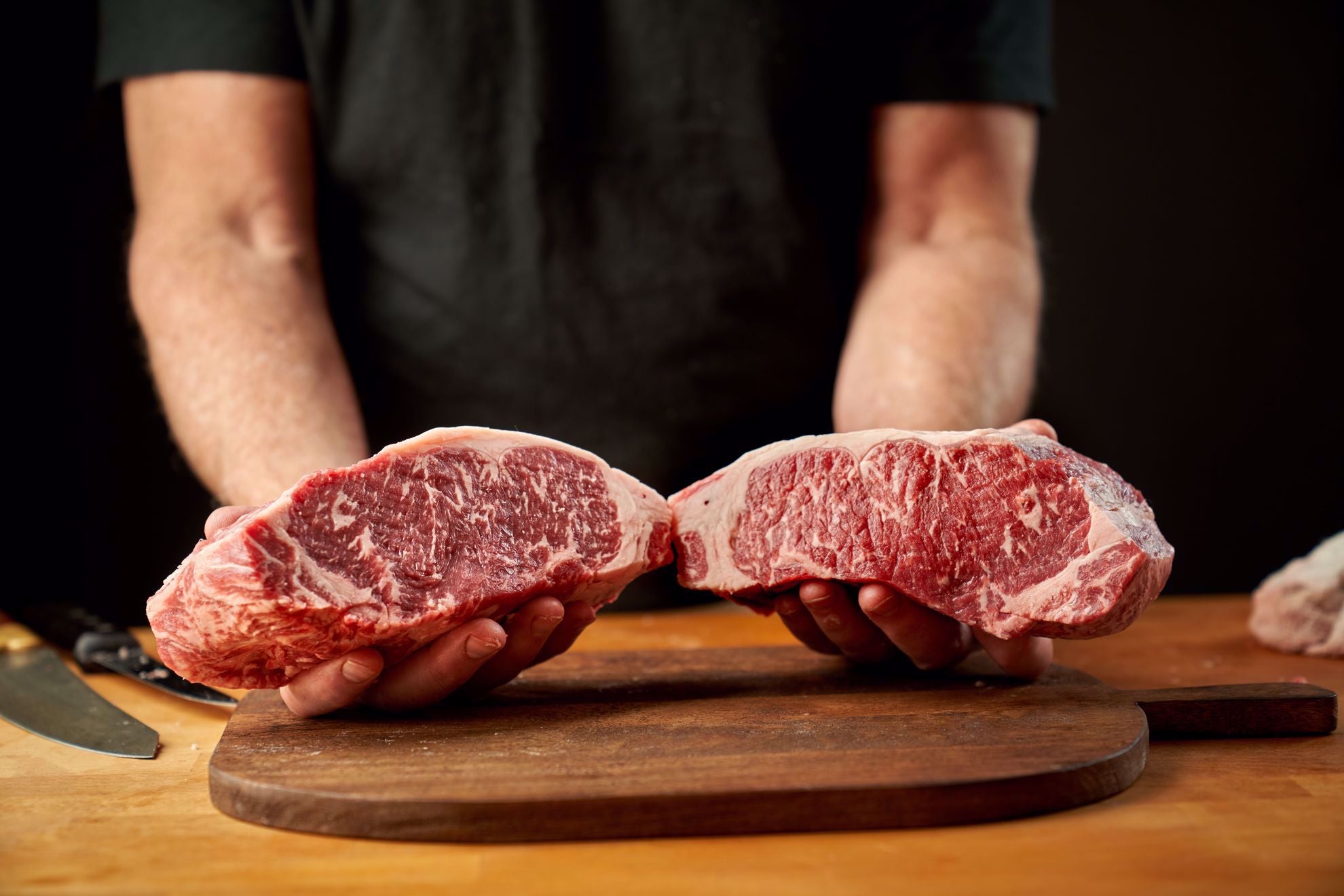 USDA Prime Dry-Aged Boneless Double Strip Steak for Two