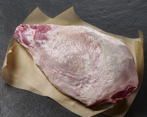 Spring Leg of Lamb Roasted with Ham