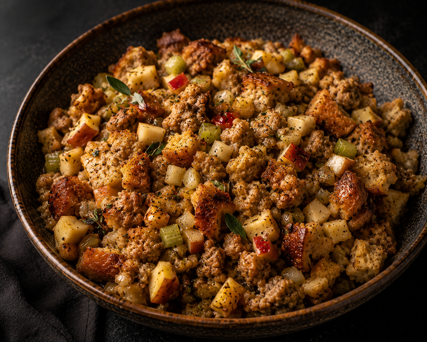 Chicken Apple Sausage Stuffing