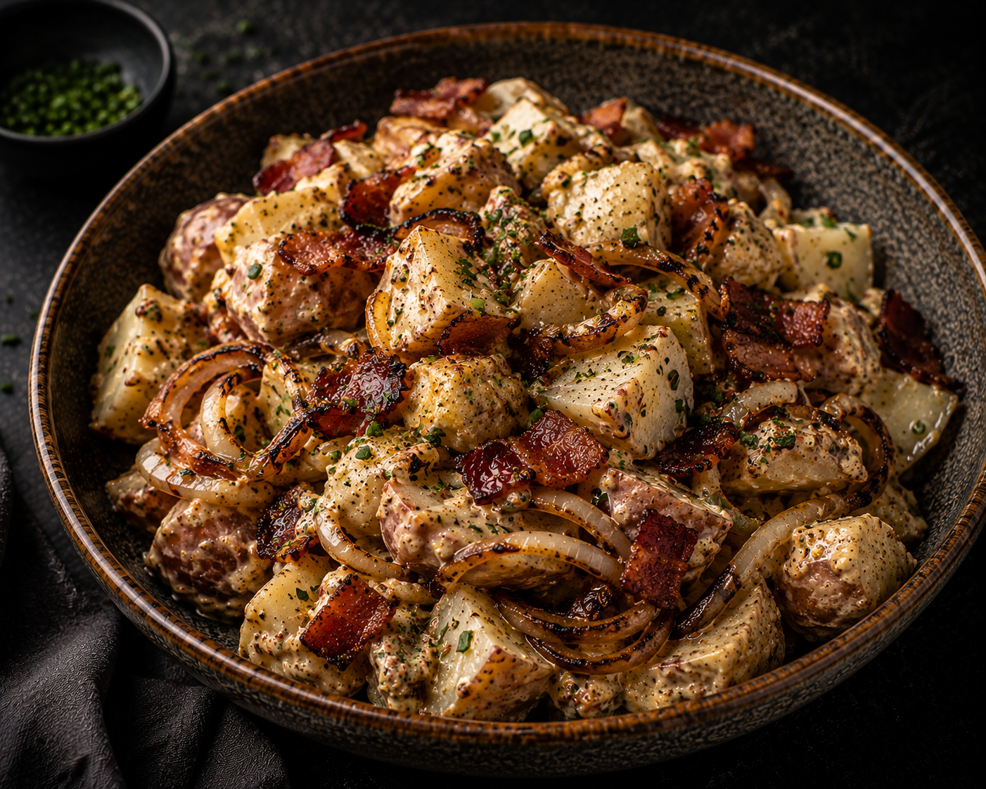 David Lobel's Grilled Bacon and Onion Potato Salad