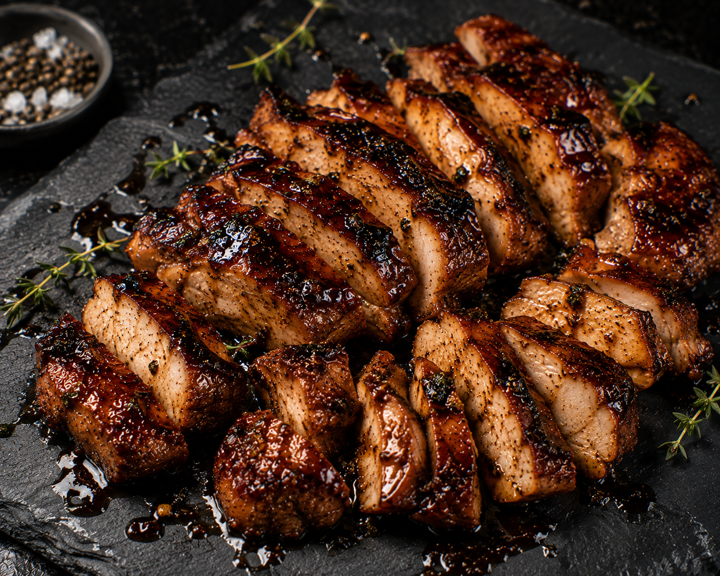 Mahogany-Glazed Chicken
