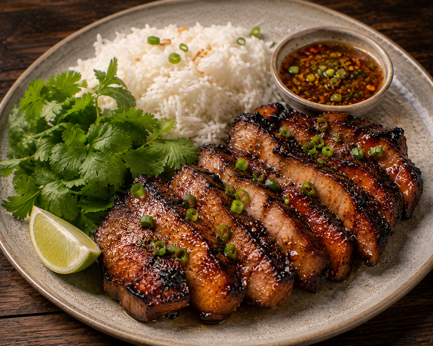 Thai Caramelized Grilled Pork