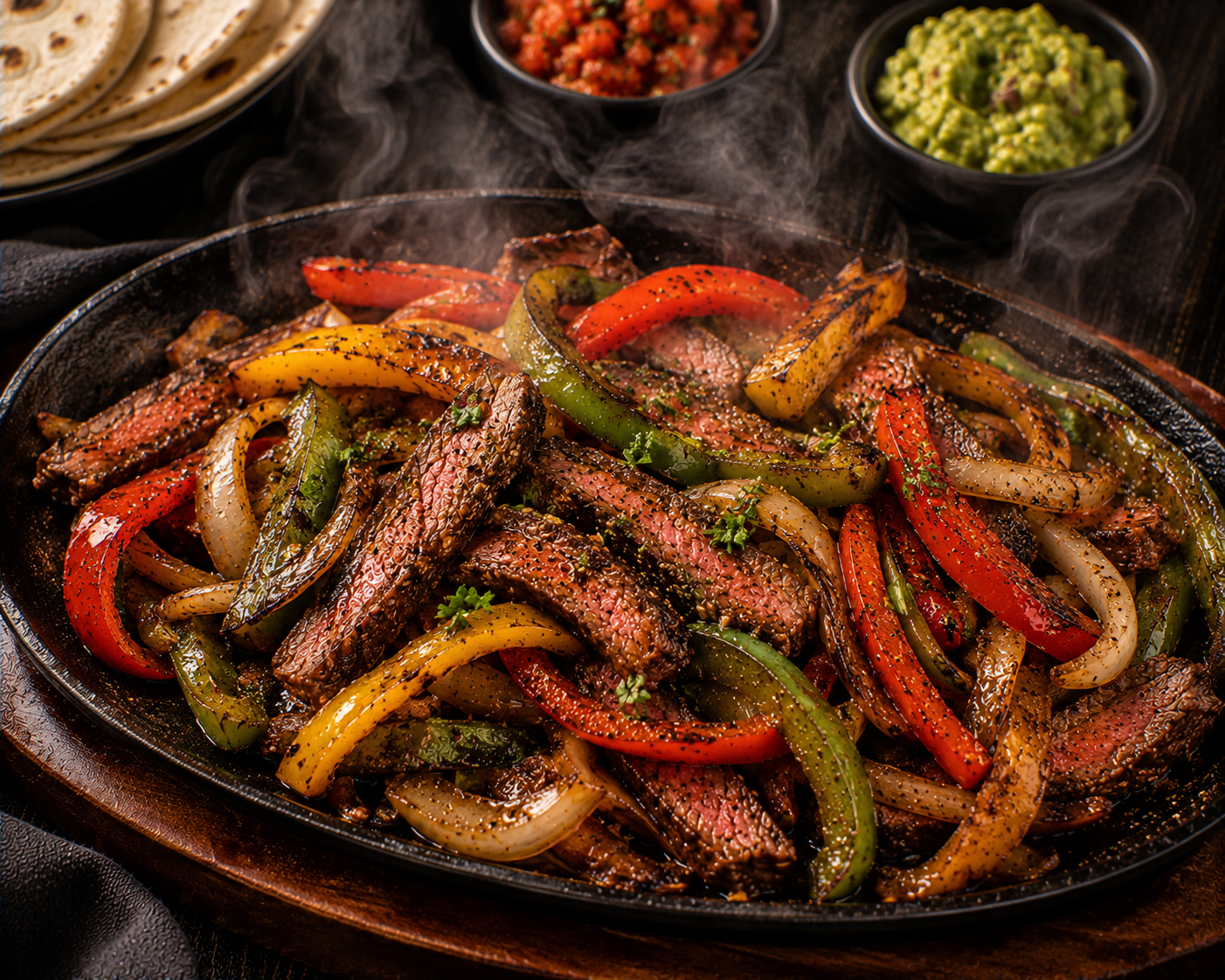 Joey's Steak Fajitas on the Grill