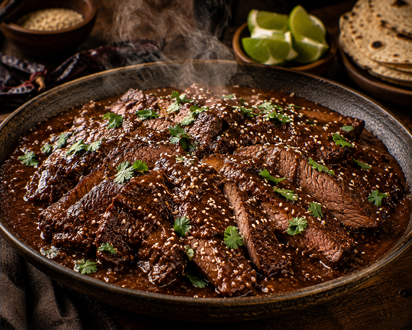 Mole Beef
