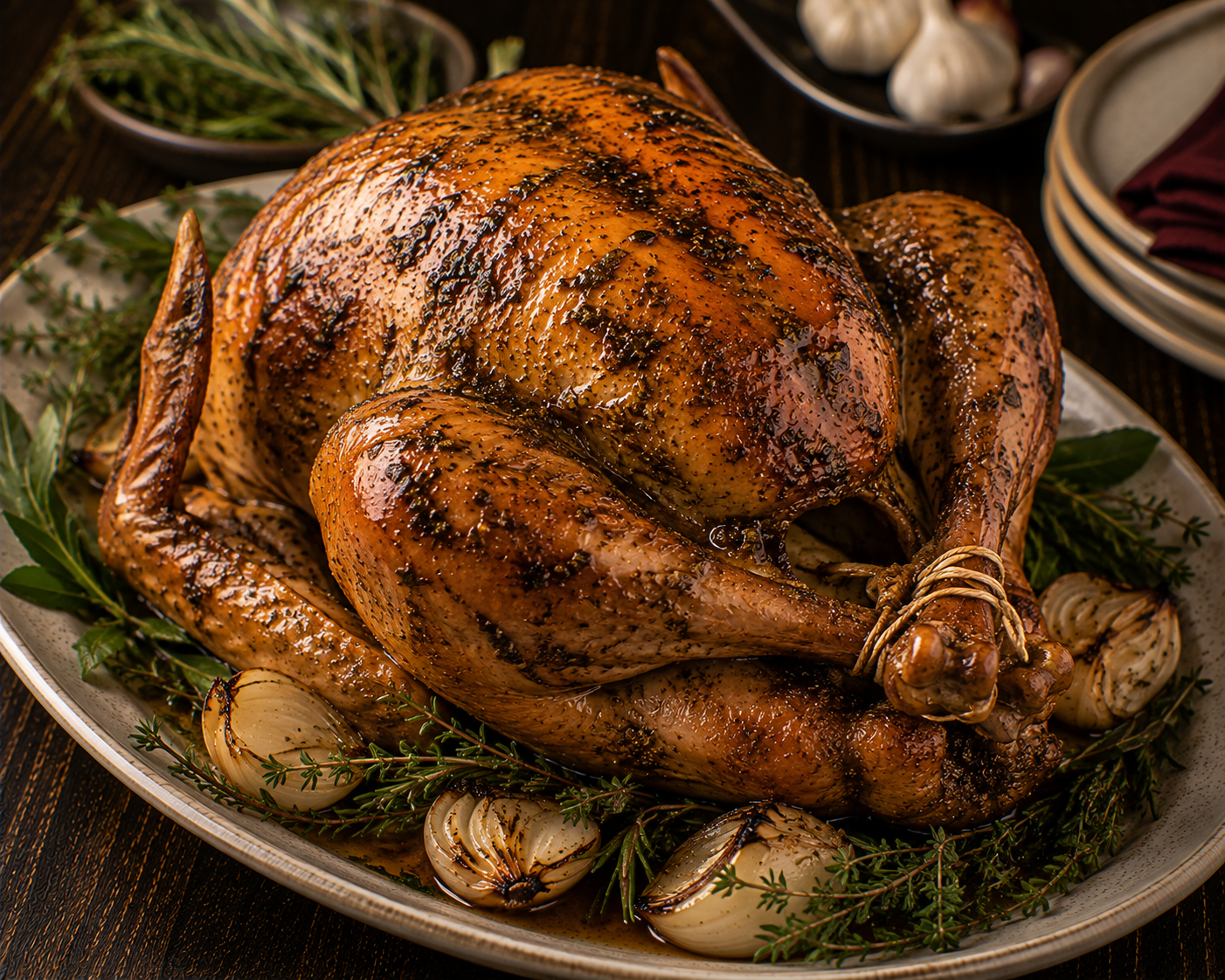 Marinated Roast Turkey