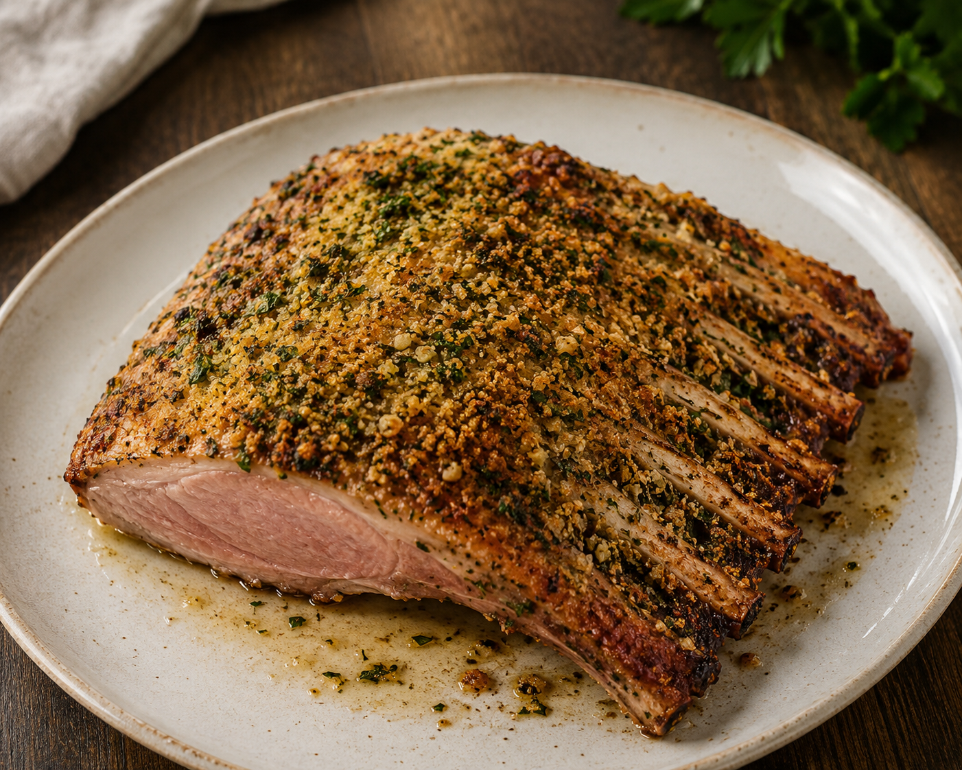 Roasted Rack of Veal