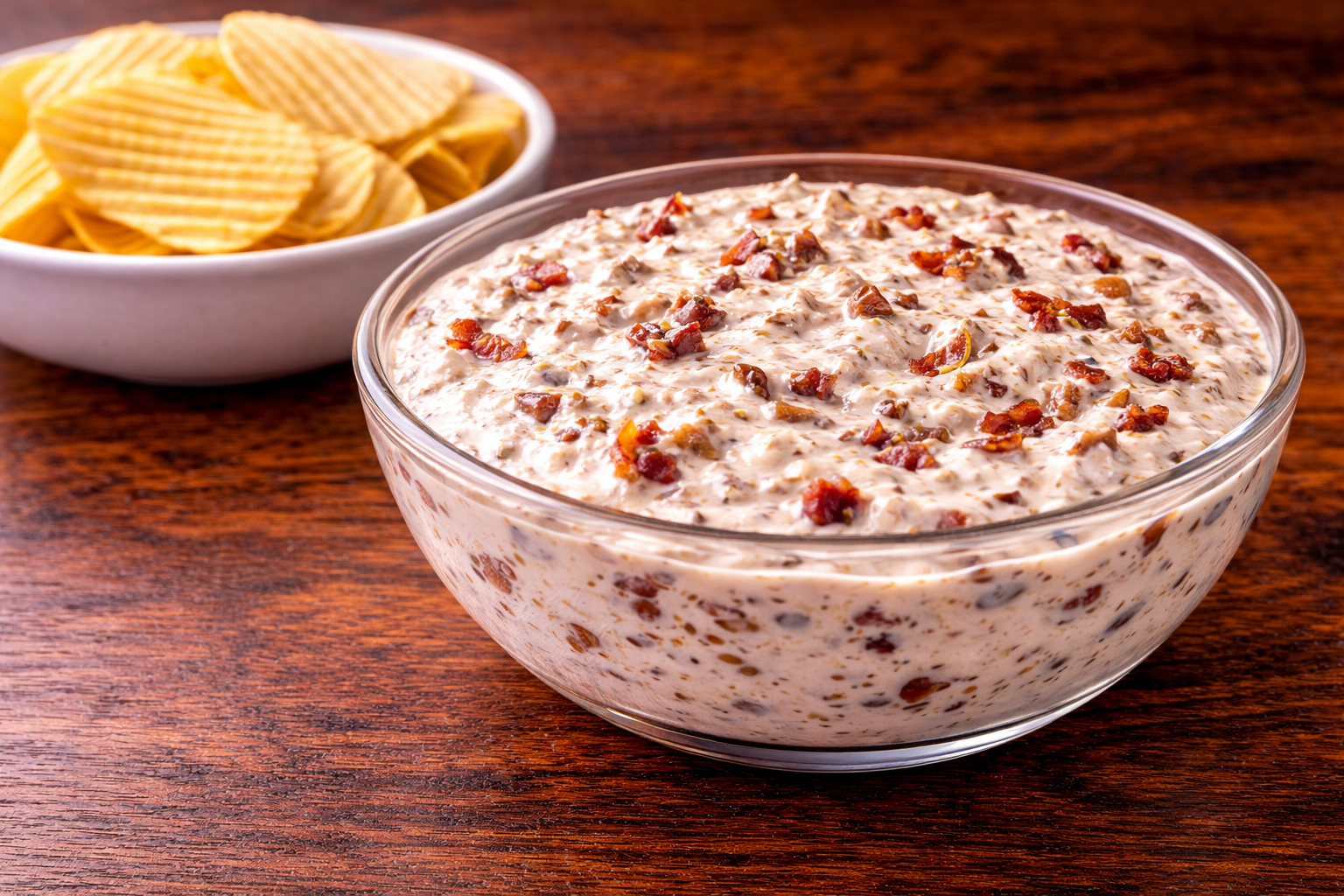 Horseradish and Bacon Sauce for Fondue