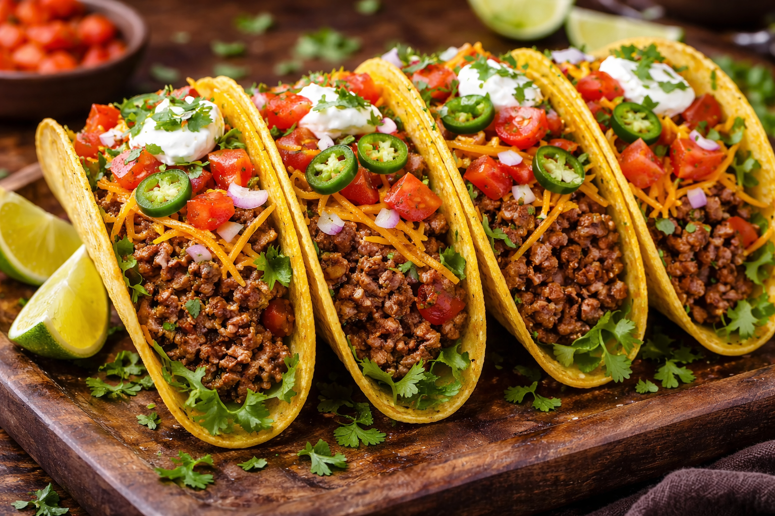 Classic Ground Beef Tacos