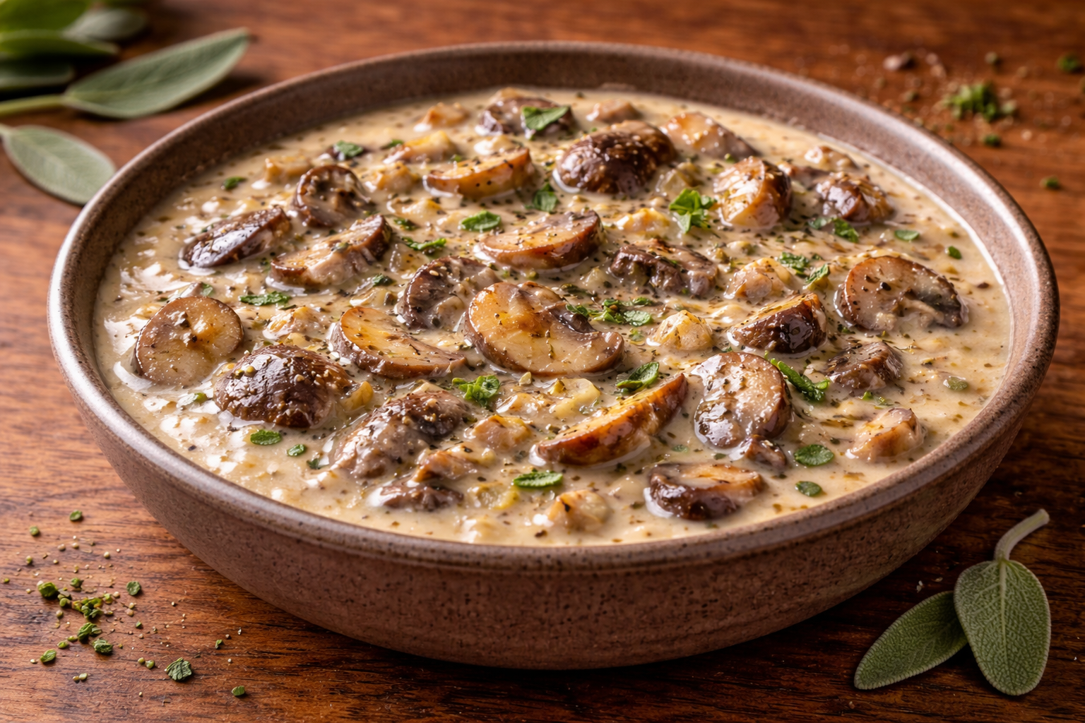 Mushroom Sage Sauce