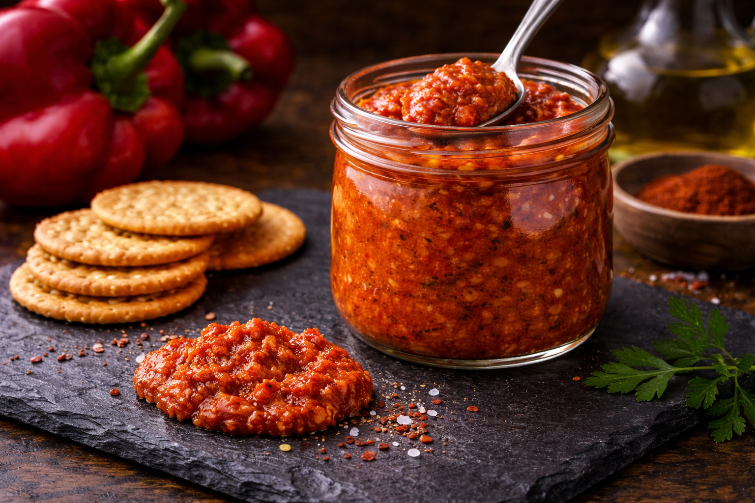 Portuguese-Style Sweet Red Pepper Paste