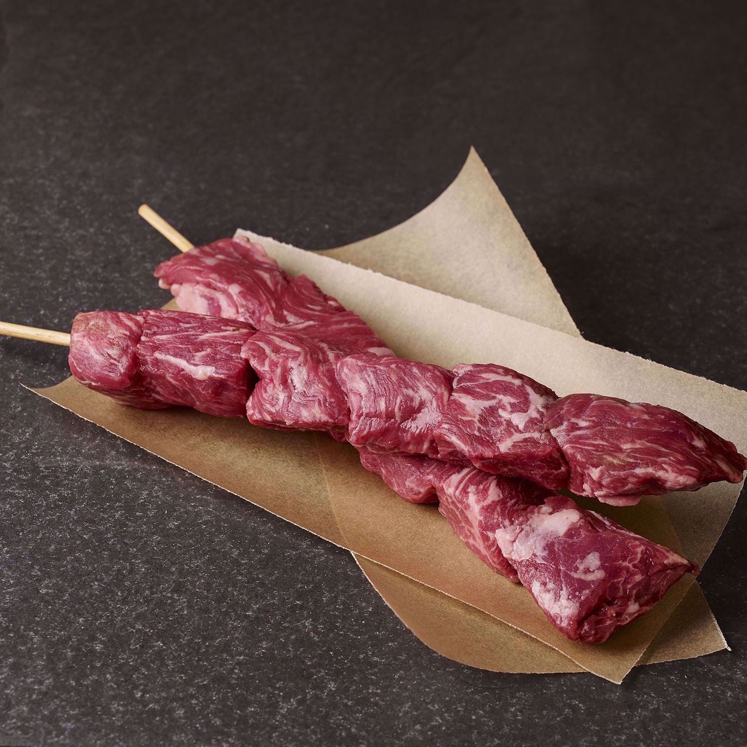 Ready-Made Beef Kabobs - Unseasoned