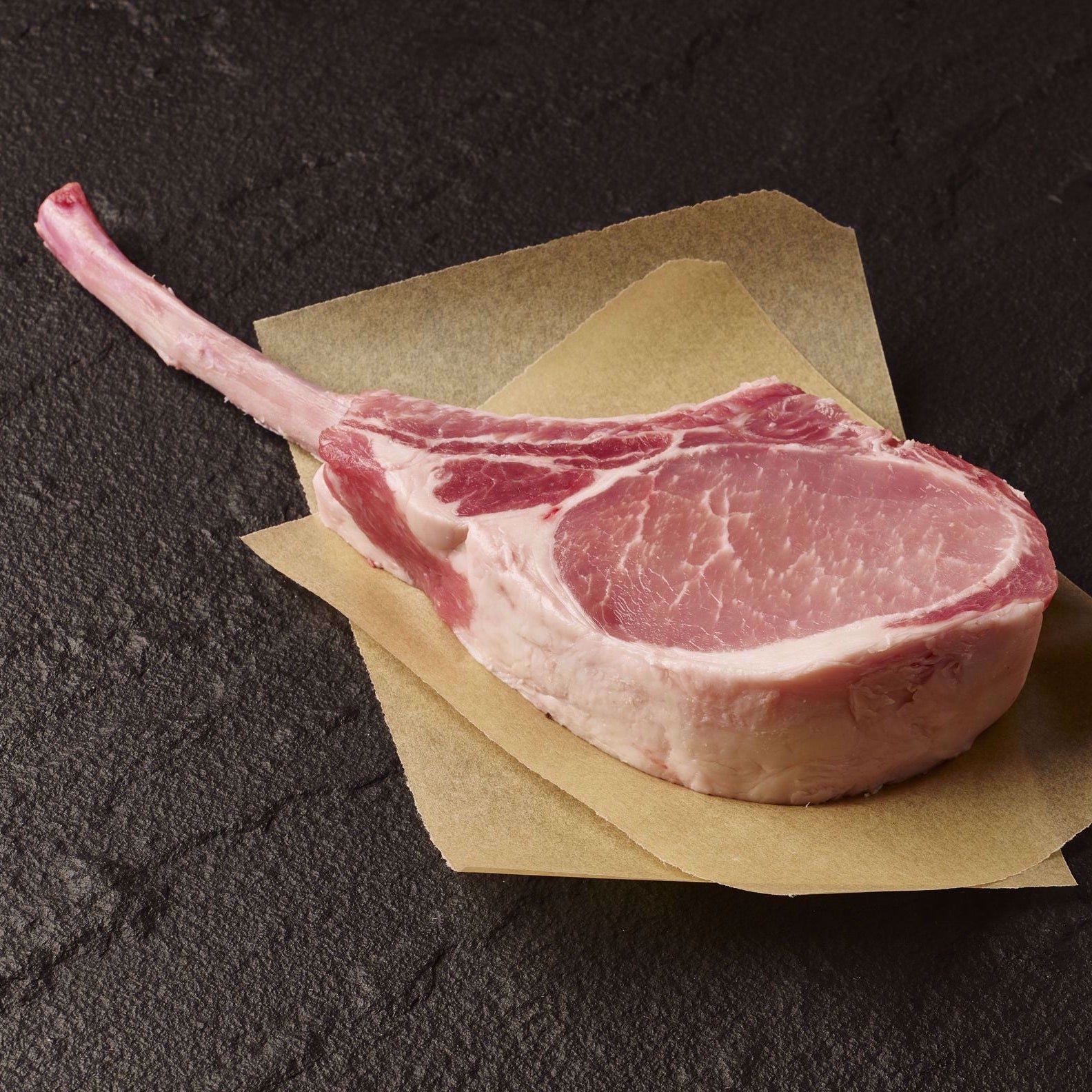 Berkshire Pork Long-Bone Rib Chop