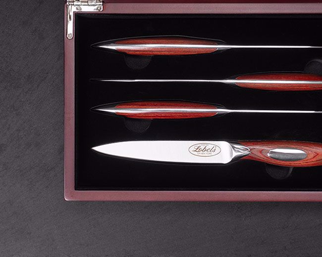 Lobel's 4-Piece Steak Knife Set