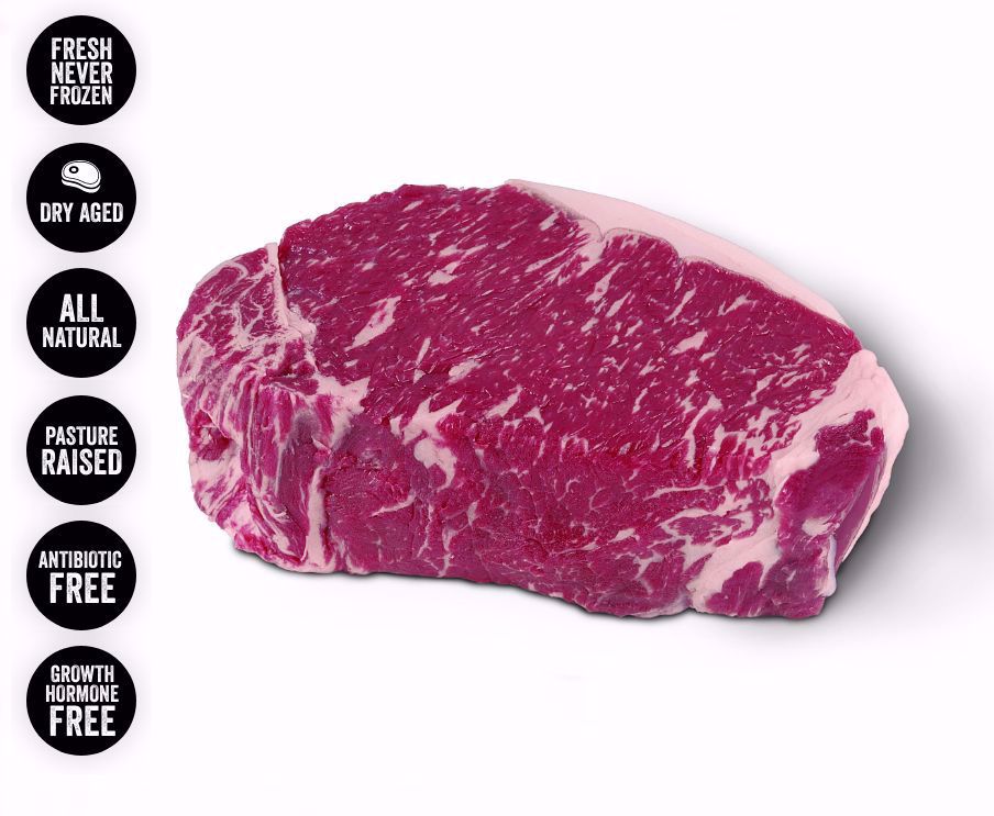 All-Natural USDA Prime Dry-Aged Boneless Strip Steak
