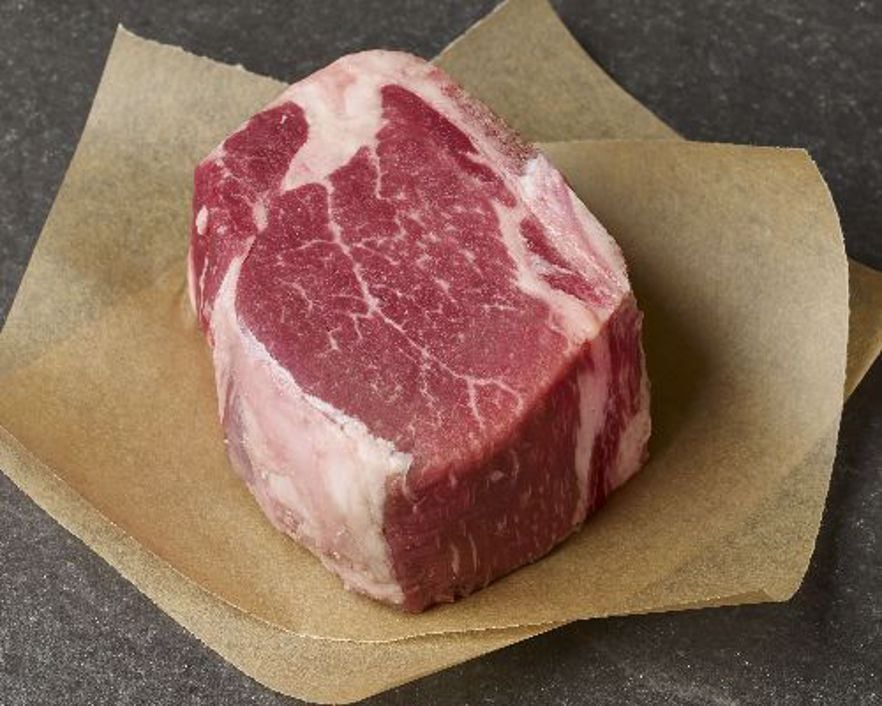 Unlike our USDA Prime Filet Mignon which is cut from the center of the tend...