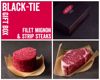 Black-Tie Gift Box: 2 (10 oz.) USDA Prime Filet Mignons & (16 oz.) USDA Prime Dry-Aged Boneless Strip Steak