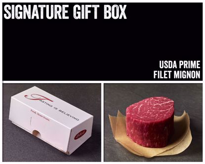 USDA Prime Filets Mignon Signature Gift Box (5 oz.)