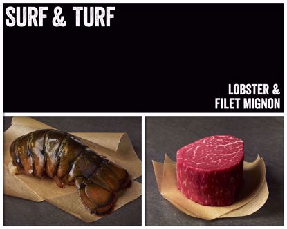 Surf & Turf: Lobster and Filet Mignon