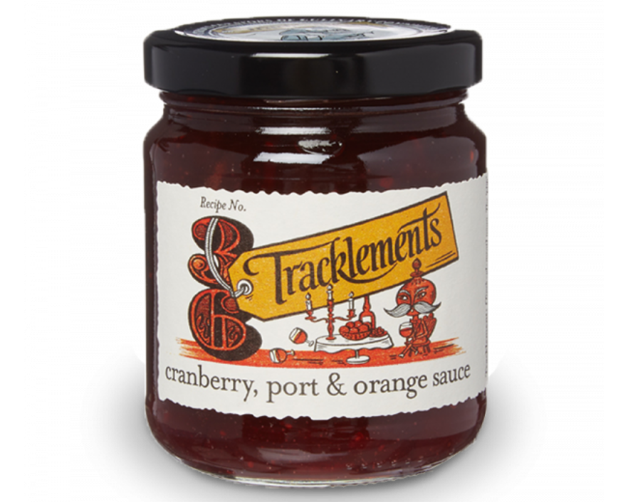 Tracklements Cranberry, Port & Orange Sauce