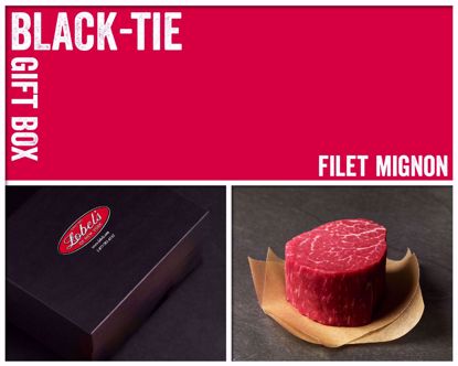 Black-Tie Gift Box: 4 (10 oz.) USDA Prime Filet Mignons