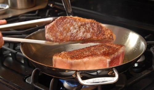 Pan Roasting a Steak