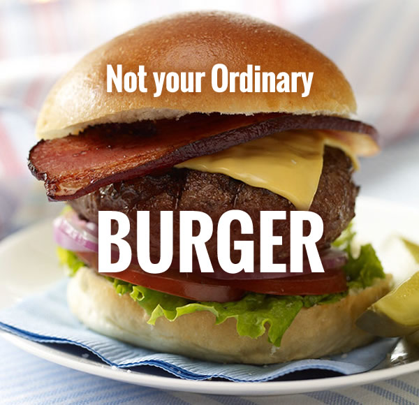 Not Your Ordinary Burger