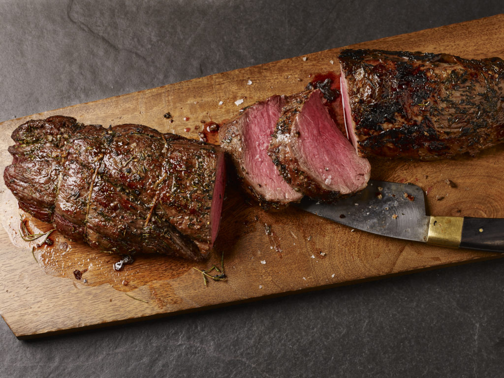 Beef Tenderloin Sliced Burnt Bits